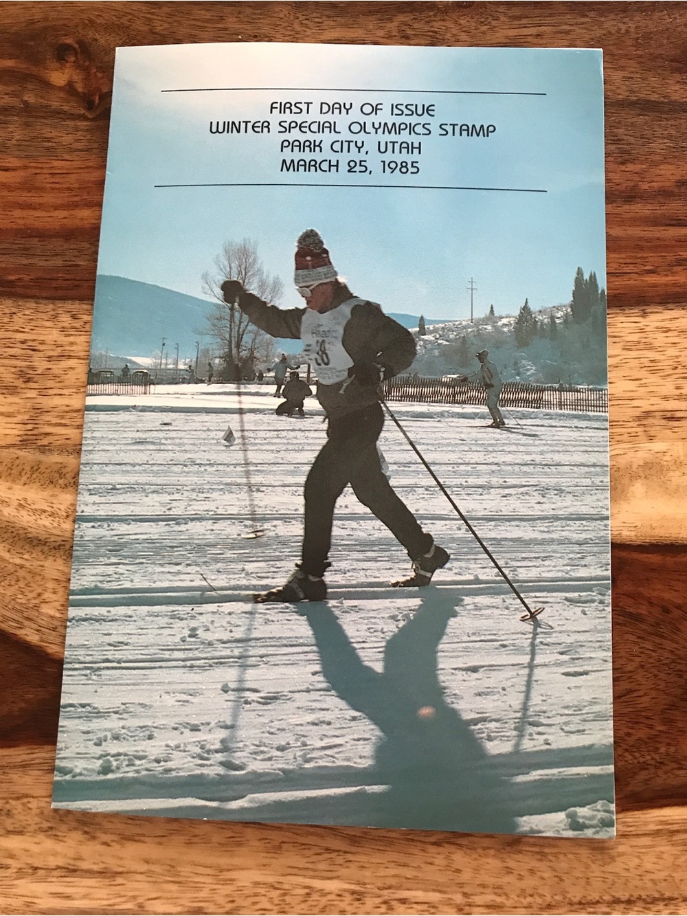 Vintage Winter Special Olympics Stamp First Day Cover - Park City, Utah